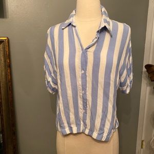 Cropped Button Up